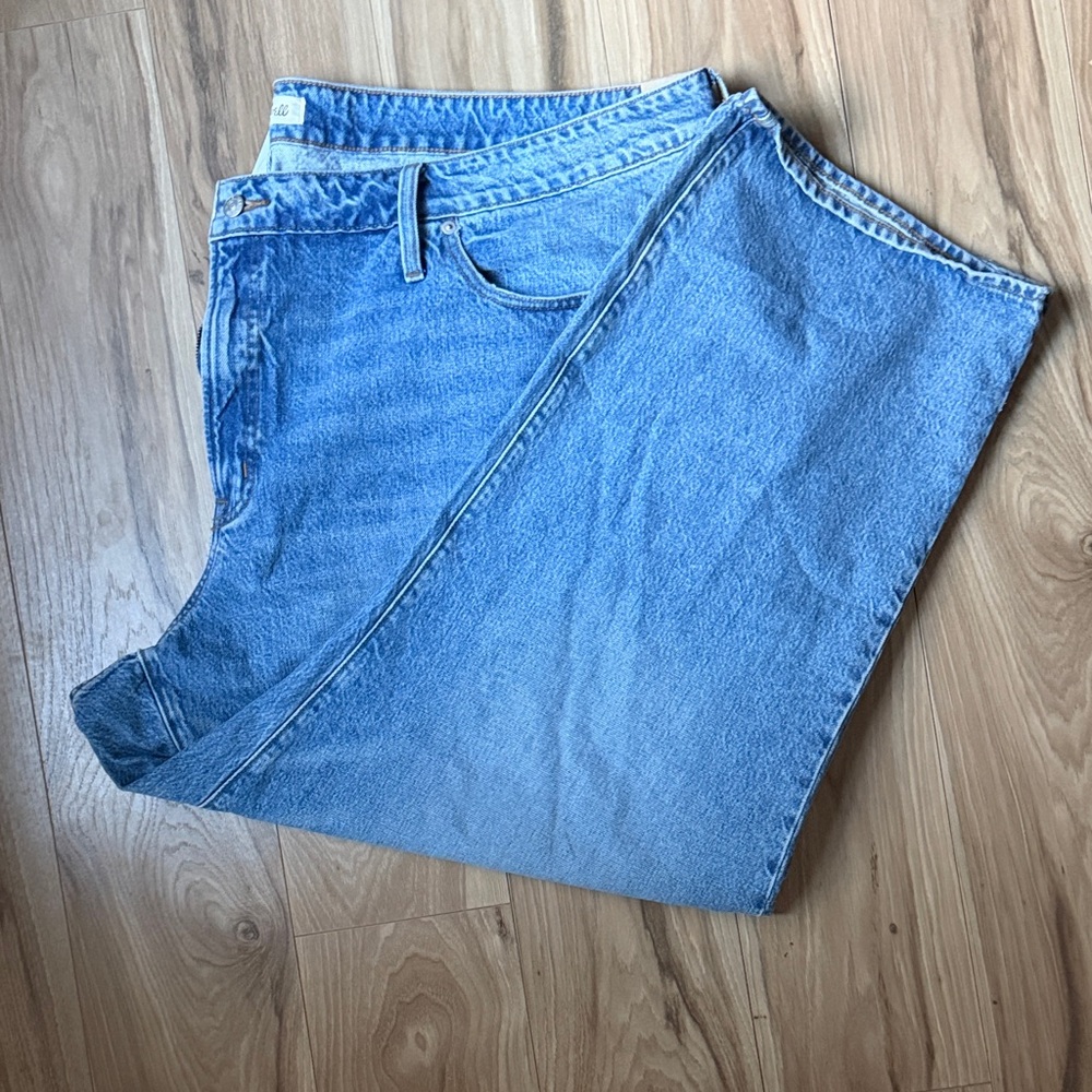 Madewell Women's Straight Leg Jeans - Light Blue